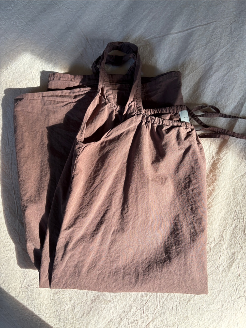 Deiji Studios The Bow Dress in Cedar - Picture 8 of 9
